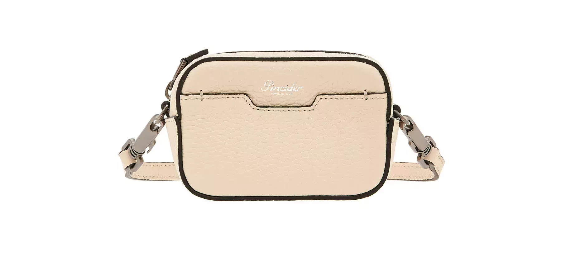 Pineider Paris Borsa a tracolla Small in Bottalato Spedizione Gratuita