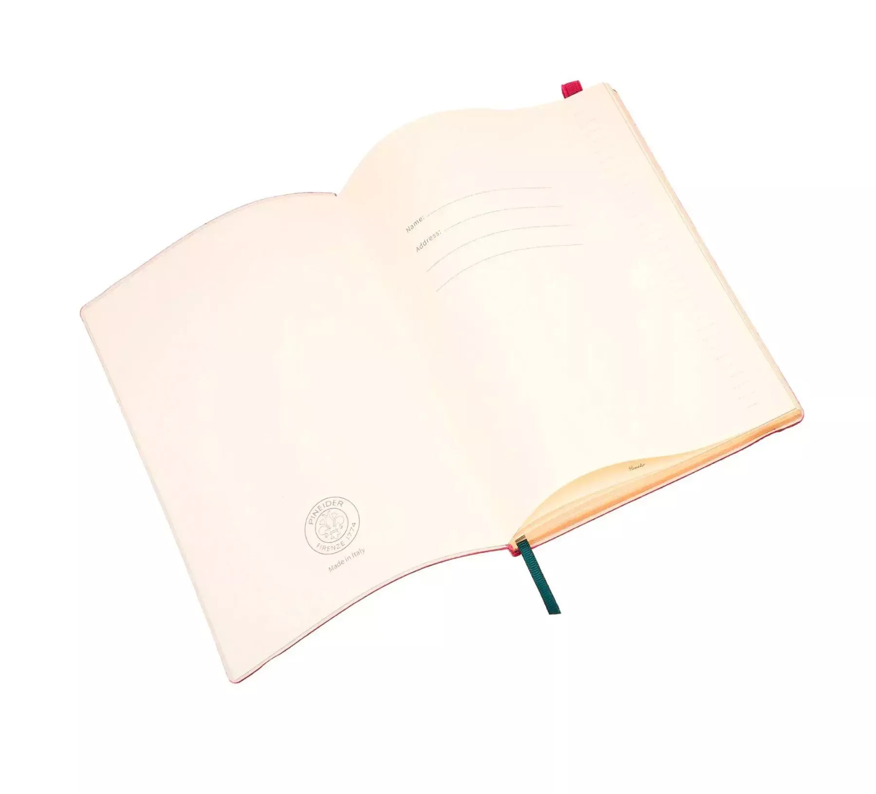 Pineider Notebook Pop a righe In Linea