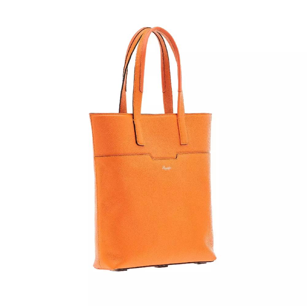 Pineider Vertical Shopping Bag Medium in Bottalato Vendite Flash