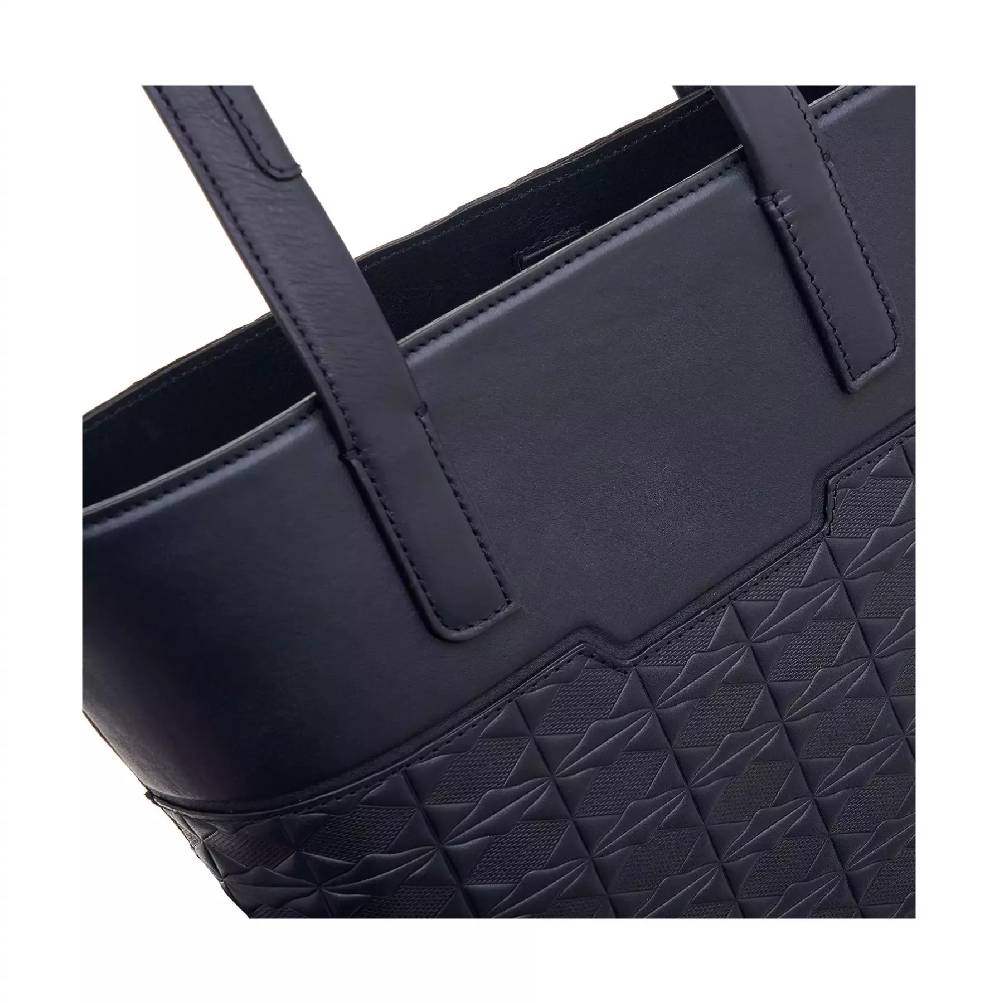 Pineider Vertical Shopping Bag Medium in Embossed Empress In Saldo