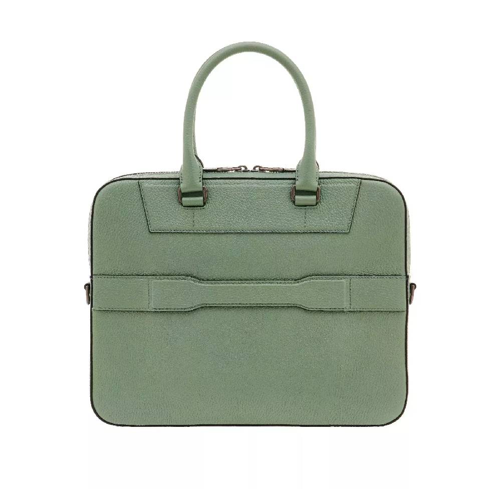 Pineider Mini Tailored Briefcase in Bottalato Moda