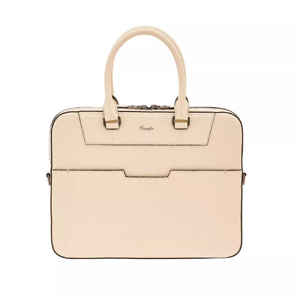 Pineider Mini Tailored Briefcase in Bottalato Moda