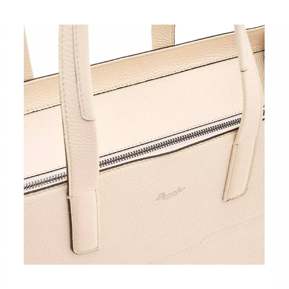 Pineider Lou Tote Bag in Bottalato Italy