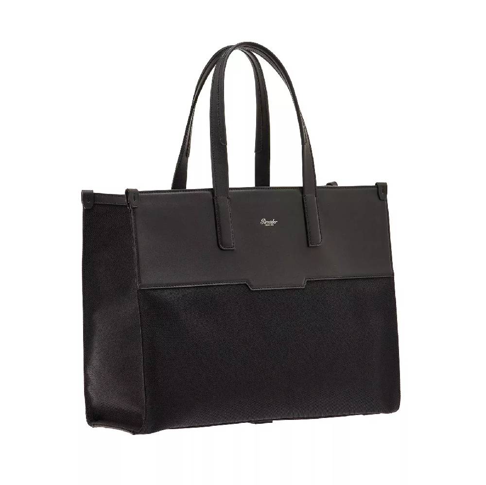 Pineider Lou Tote Bag in Metro Nylon In Linea