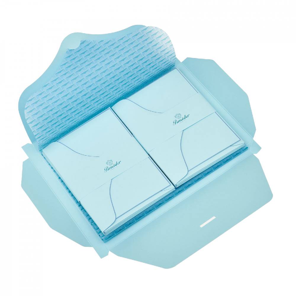 Pineider Set Carte e cartoncino Portofino Formato 20 Vendita Calda