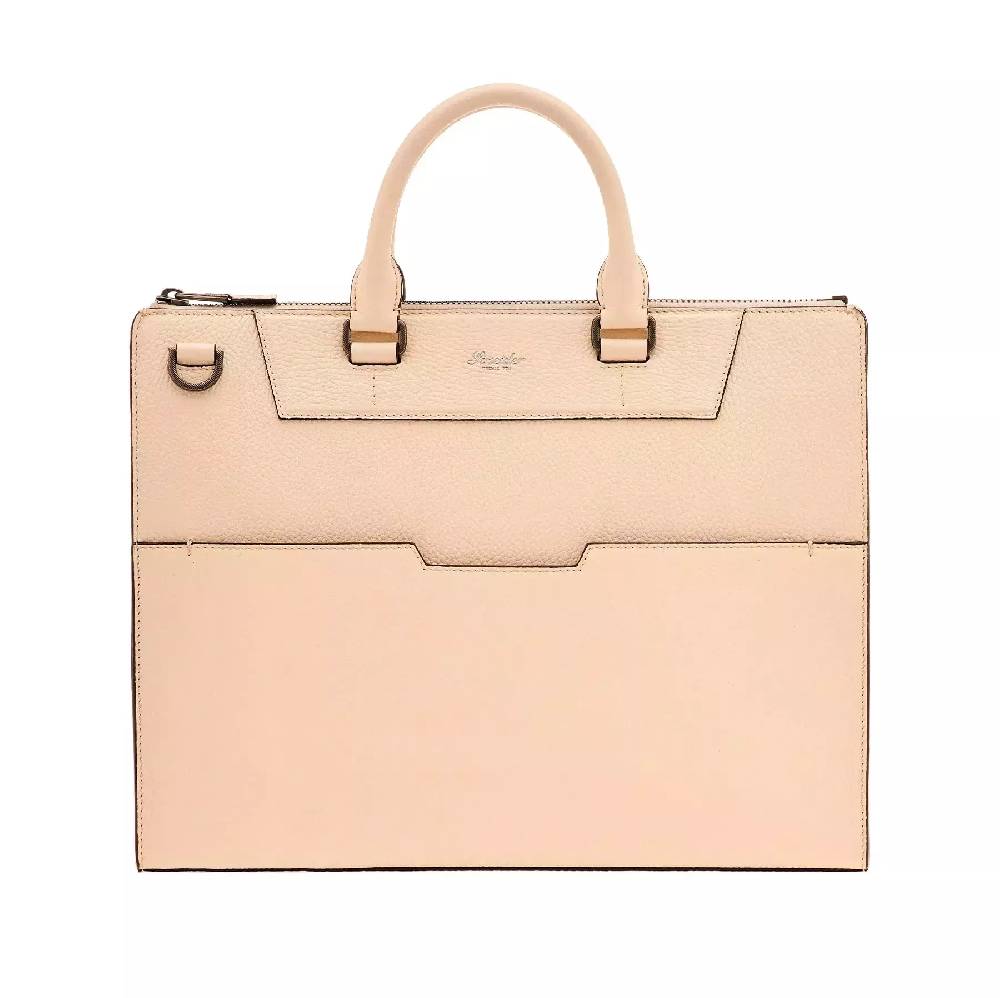 Pineider Slim Briefcase in Bottalato 2025