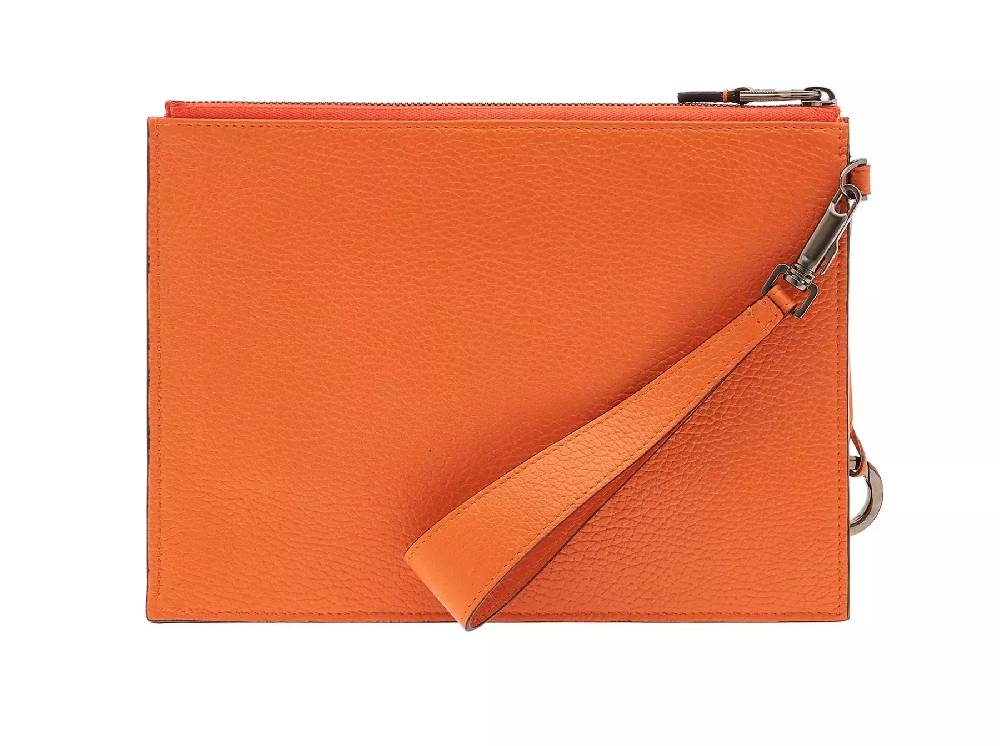 Pineider Pouch con passante mano in Bottalato Qualità