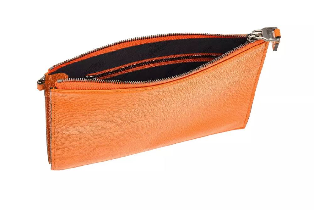 Pineider Pouch con passante mano in Bottalato Qualità