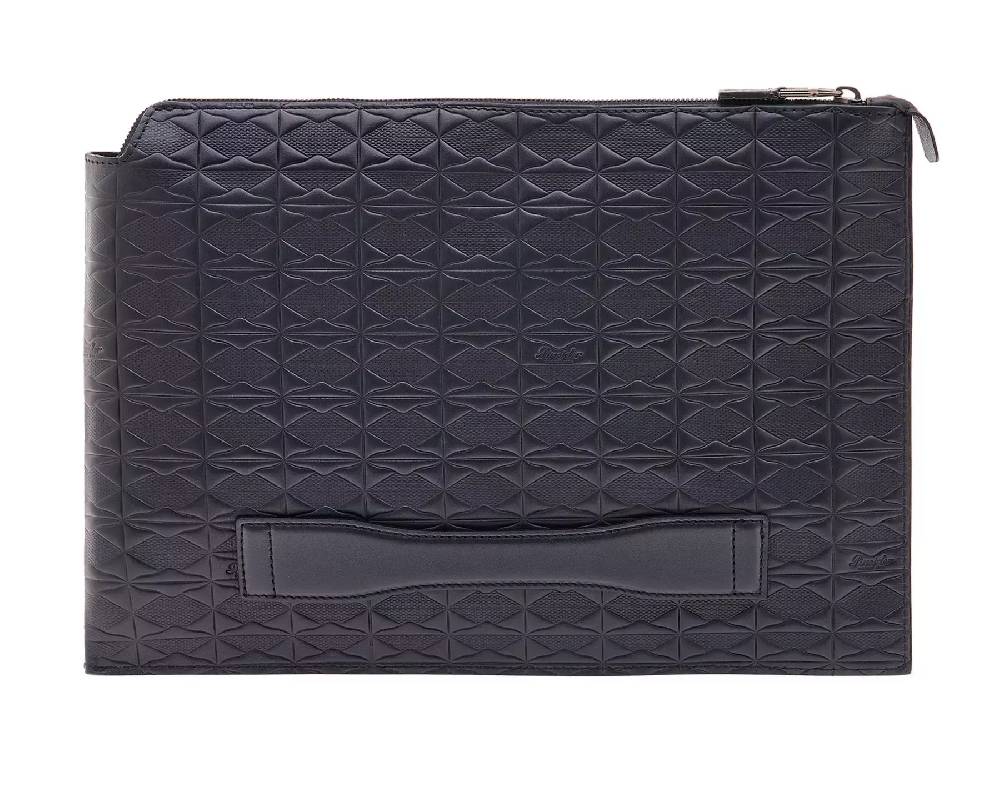 Pineider Pouch Large in Embossed Empress Consegna Veloce