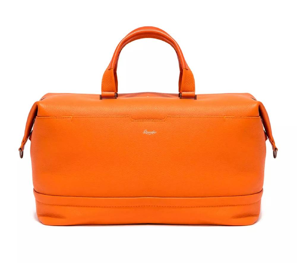 Pineider Weekender Duffle in Bottalato Saldi Di Fabbrica