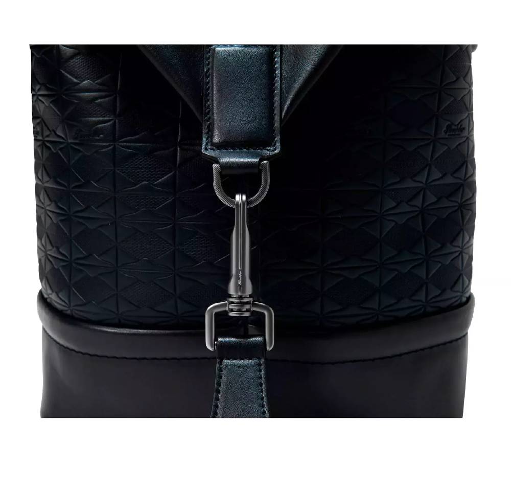 Pineider Duffle Weekend in Embossed Empress Negozio