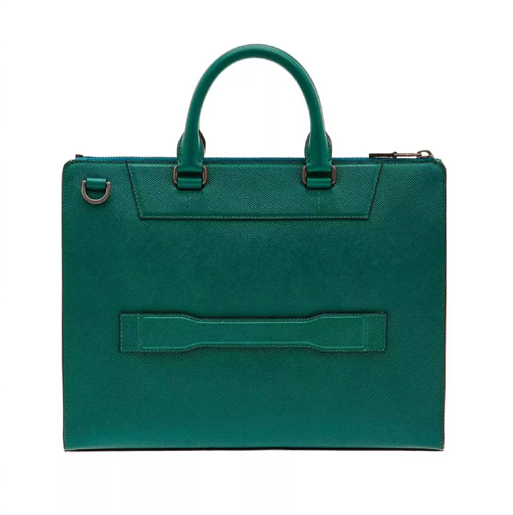Pineider Slim Briefcase in Mini Franzi Nuova