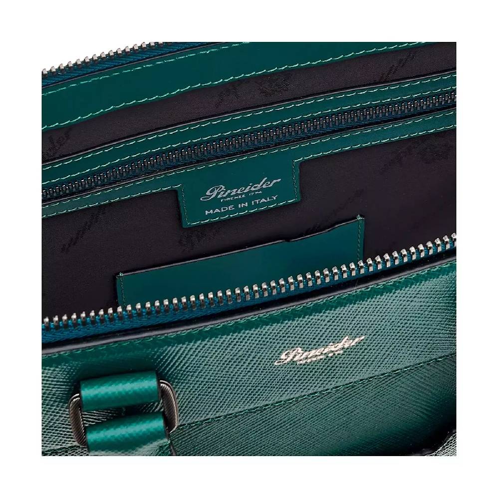Pineider Slim Briefcase in Mini Franzi Nuova