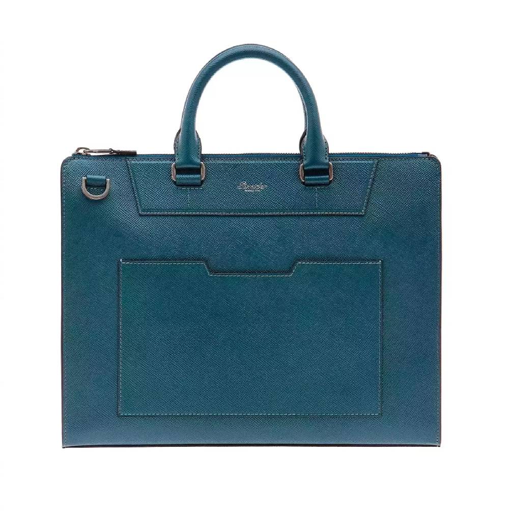 Pineider Slim Briefcase in Mini Franzi Nuova