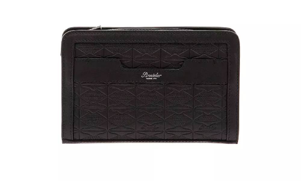 Pineider Odette Crossbody in Embossed Empress 2025