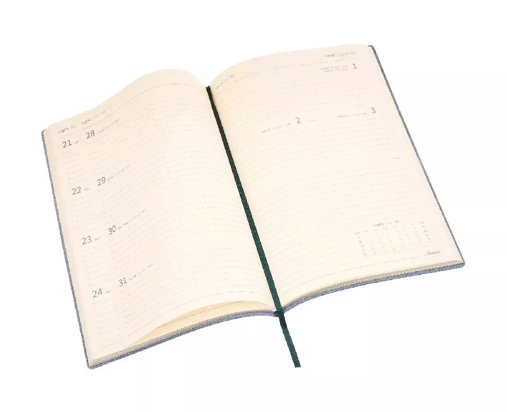 Pineider Agende Settimanale Milano 2025 - 17x24 cm Sottocosto