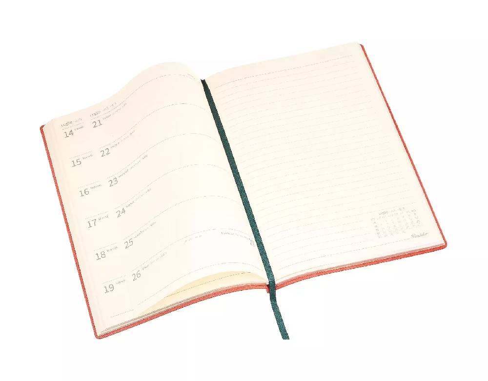 Pineider Agende Settimanale Milano 18 mesi- 14,5x21 cm Convenienza