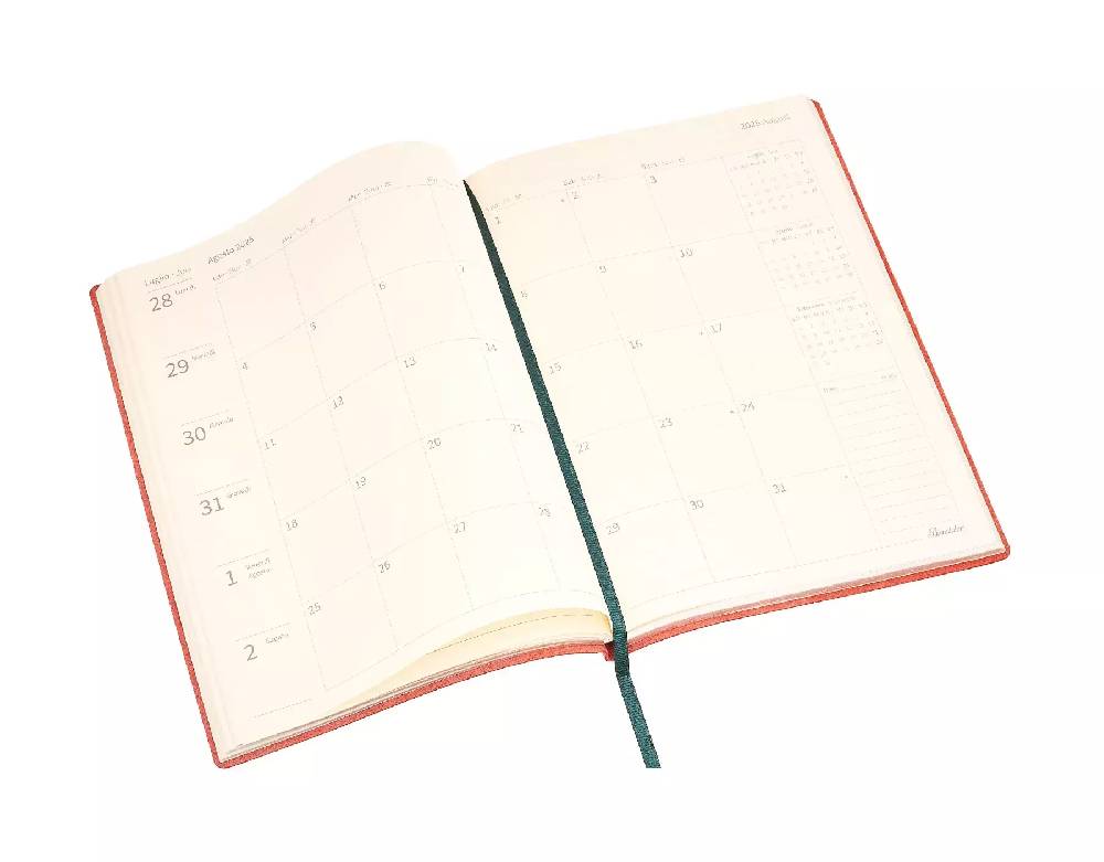 Pineider Agende Settimanale Milano 18 mesi- 14,5x21 cm Convenienza
