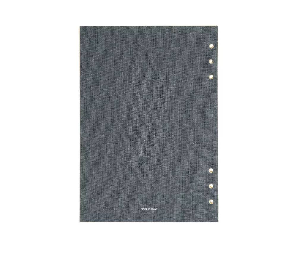 Pineider Agenda Settimanale Milano 2025 in Canvas - 17x24 cm Economico
