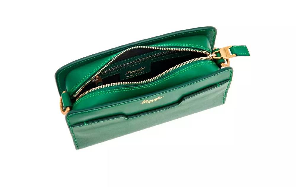 Pineider Odette Crossbody in Metro Smooth Hotsell