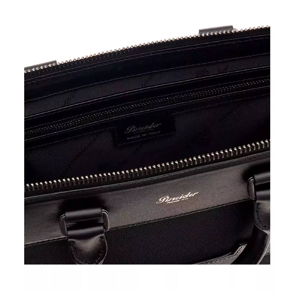 Pineider Slim Briefcase in Metro Nylon Vendite Flash