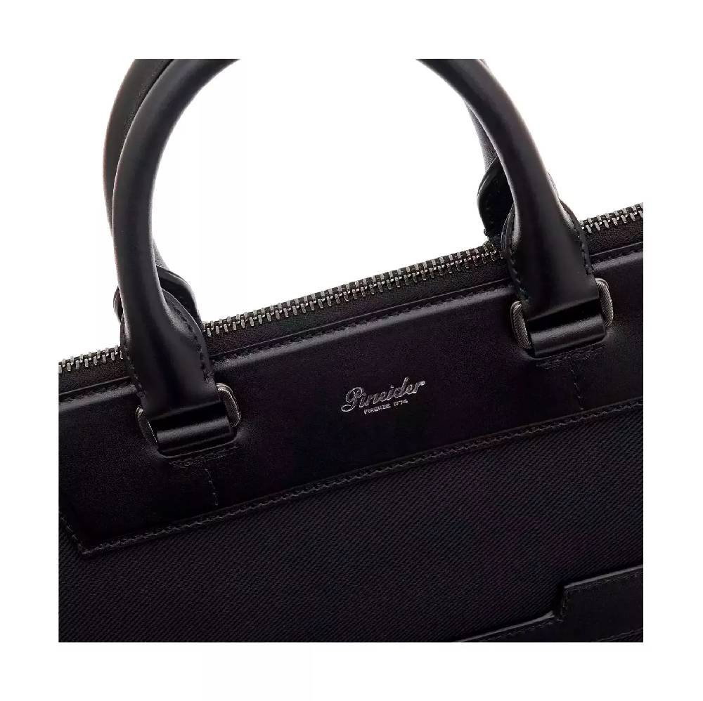 Pineider Slim Briefcase in Metro Nylon Vendite Flash