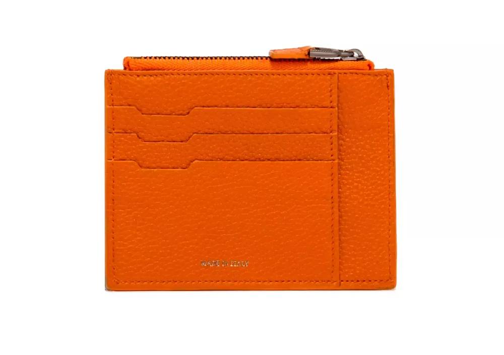 Pineider Porta carte con zip in Bottalato Qualità Garantita