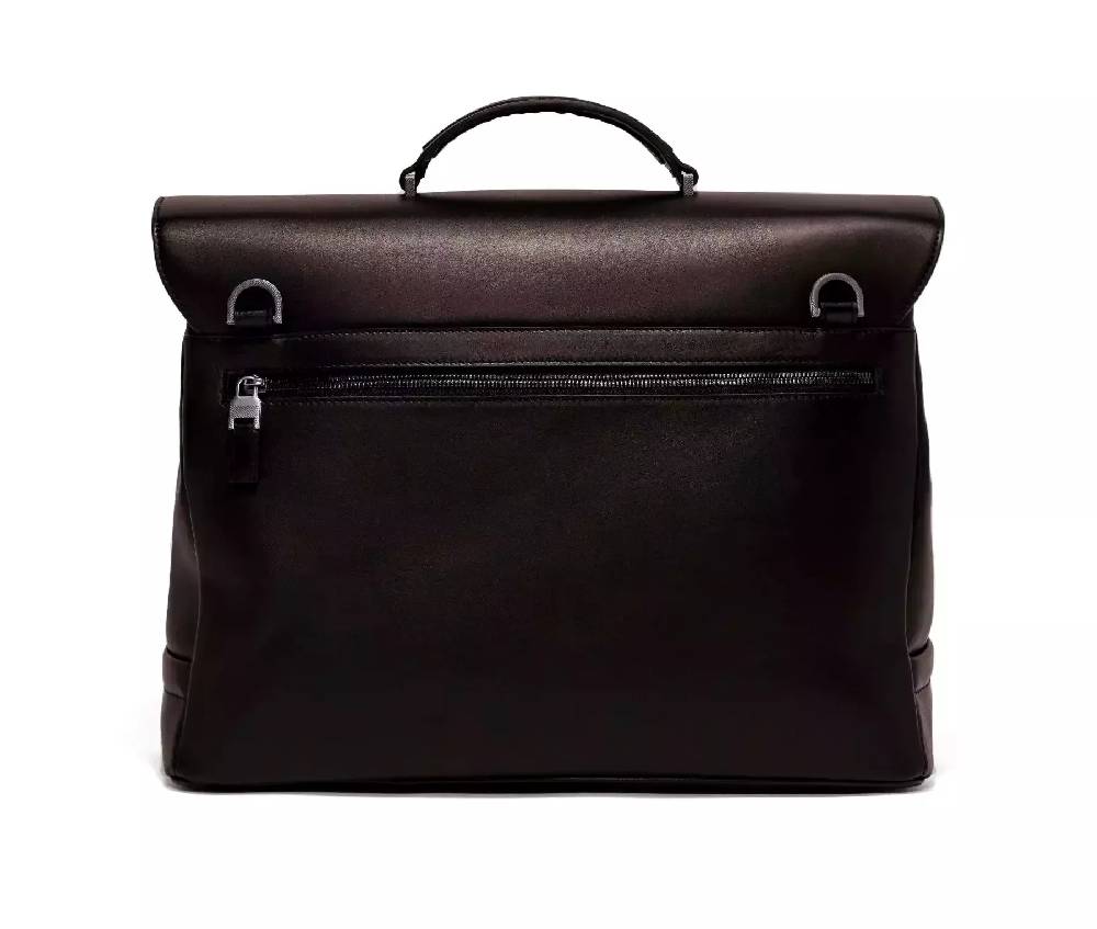 Pineider Doctor Briefcase in Metro Smooth Vendita Calda