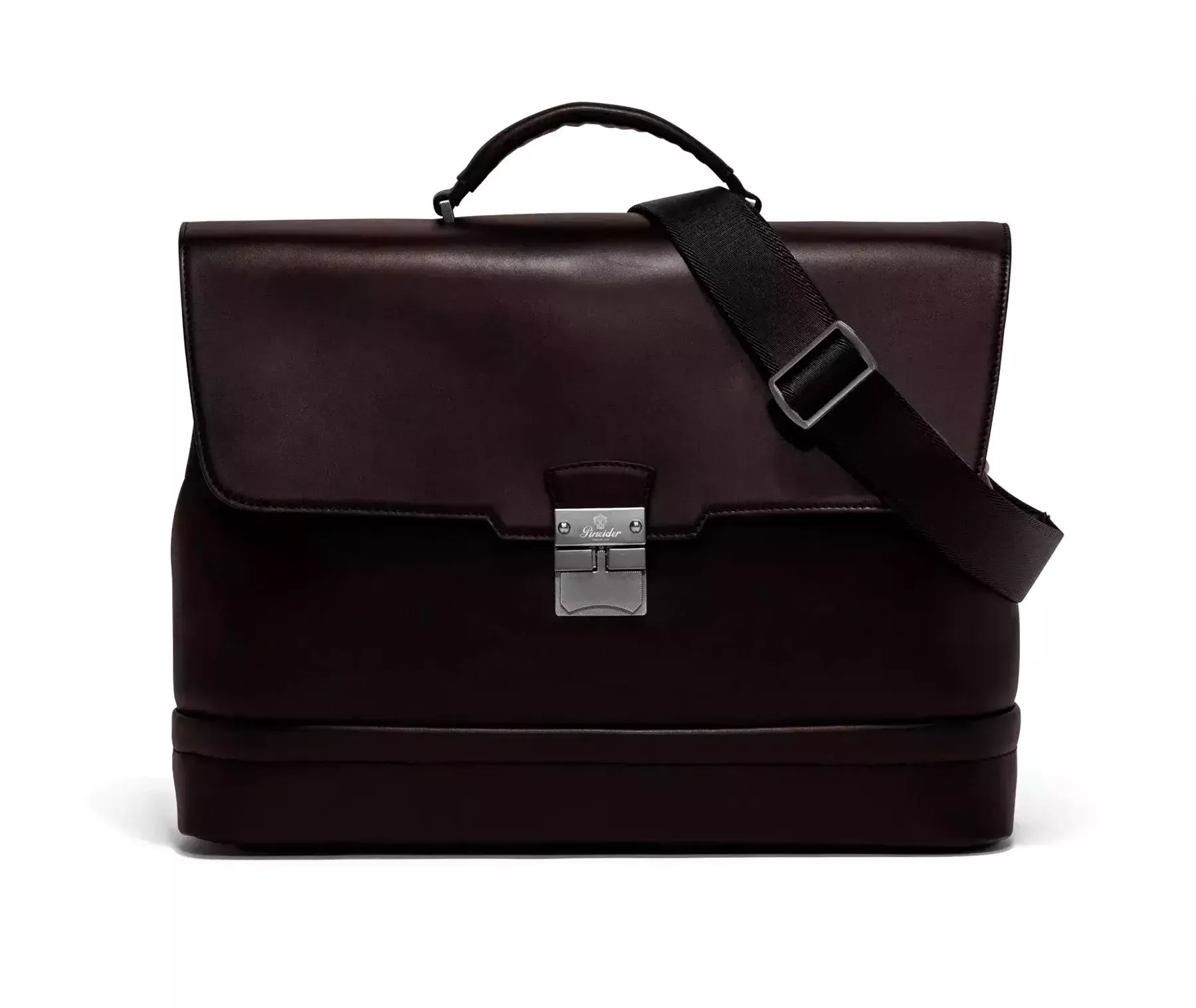 Pineider Doctor Briefcase in Metro Smooth Vendita Calda