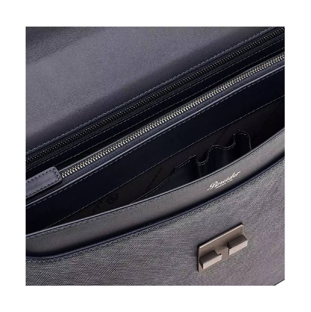 Pineider Lawyer Briefcase in Mini Franzi Vendita Economica