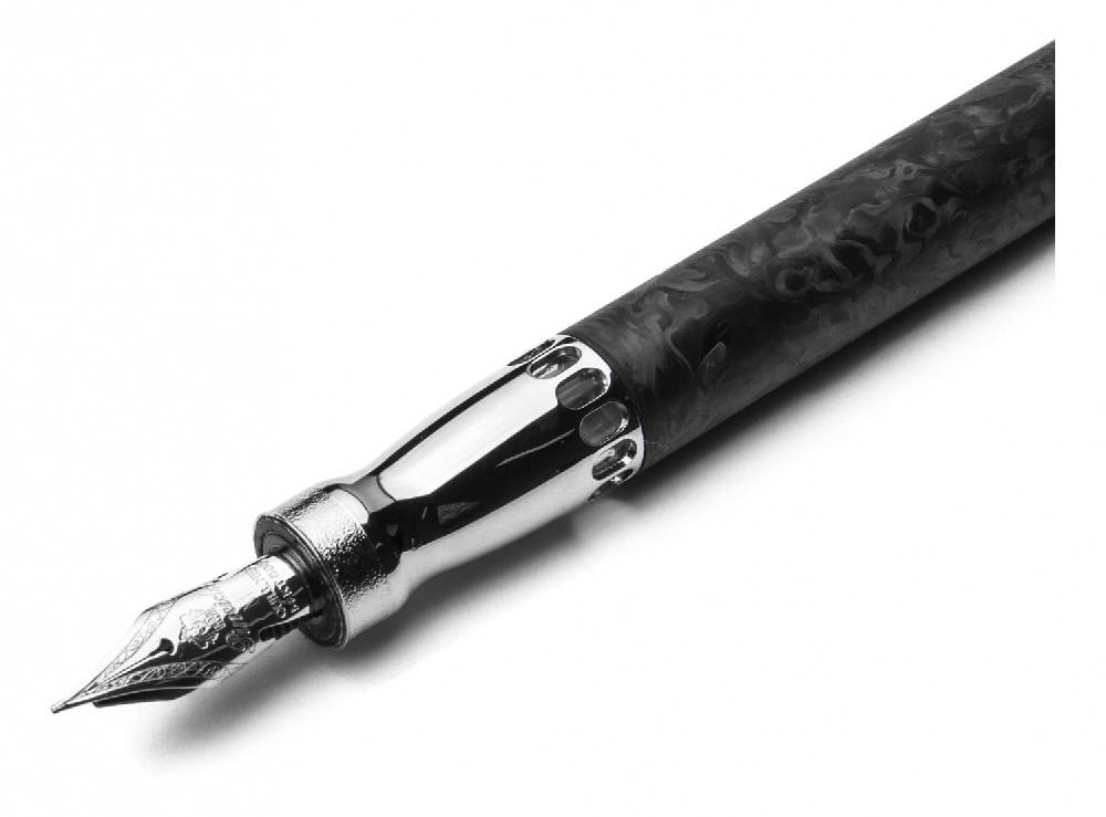 Pineider Penna Stilografica La Grande Bellezza Forged Carbon In Linea