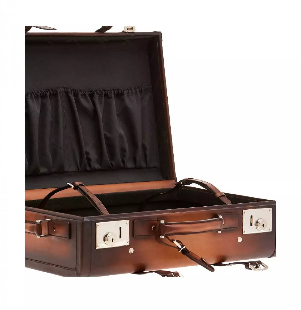 Pineider Passion Suitcase Medium Metro Smooth In Vendita