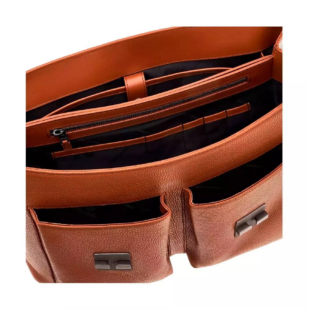 Pineider Double Briefcase in Bottalato I Più Venduti
