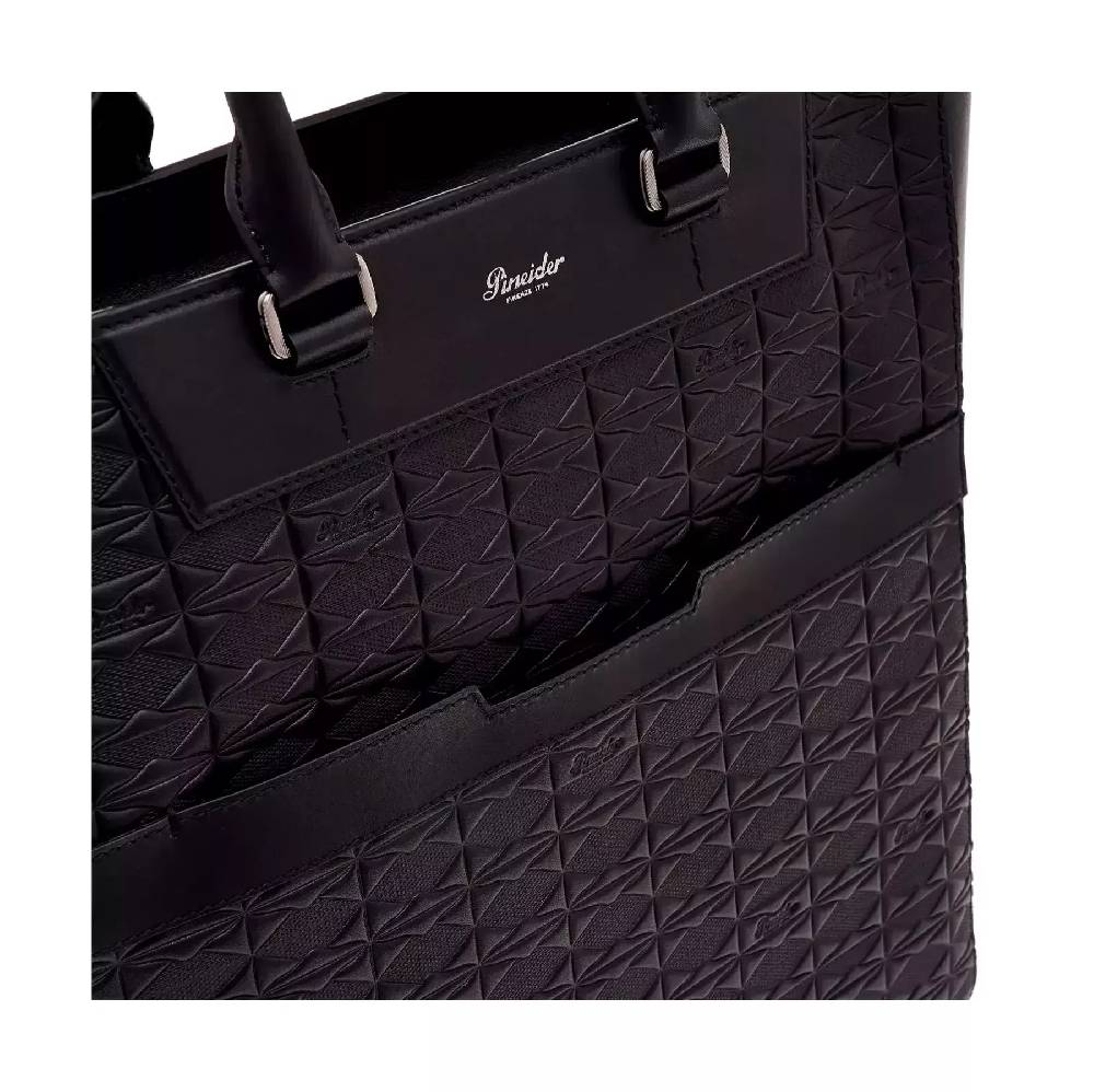 Pineider Vertical Shopping in Embossed Empress Nuova