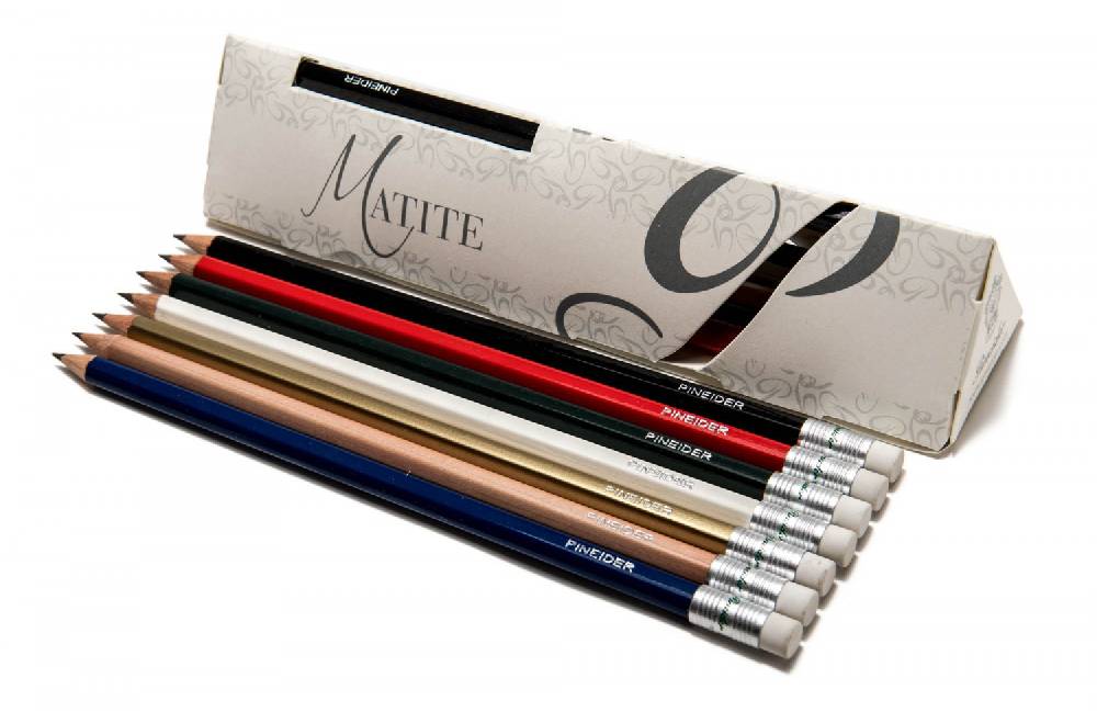 Pineider Set 14 matite in Astuccio Vendita