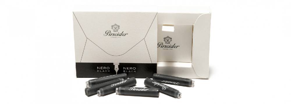 Pineider Inchiostro in cartucce Nero Pezzi Unici