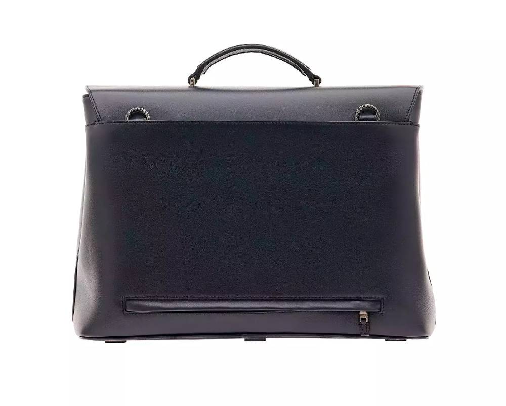 Pineider Double Briefcase in Metro Smooth Convenienza