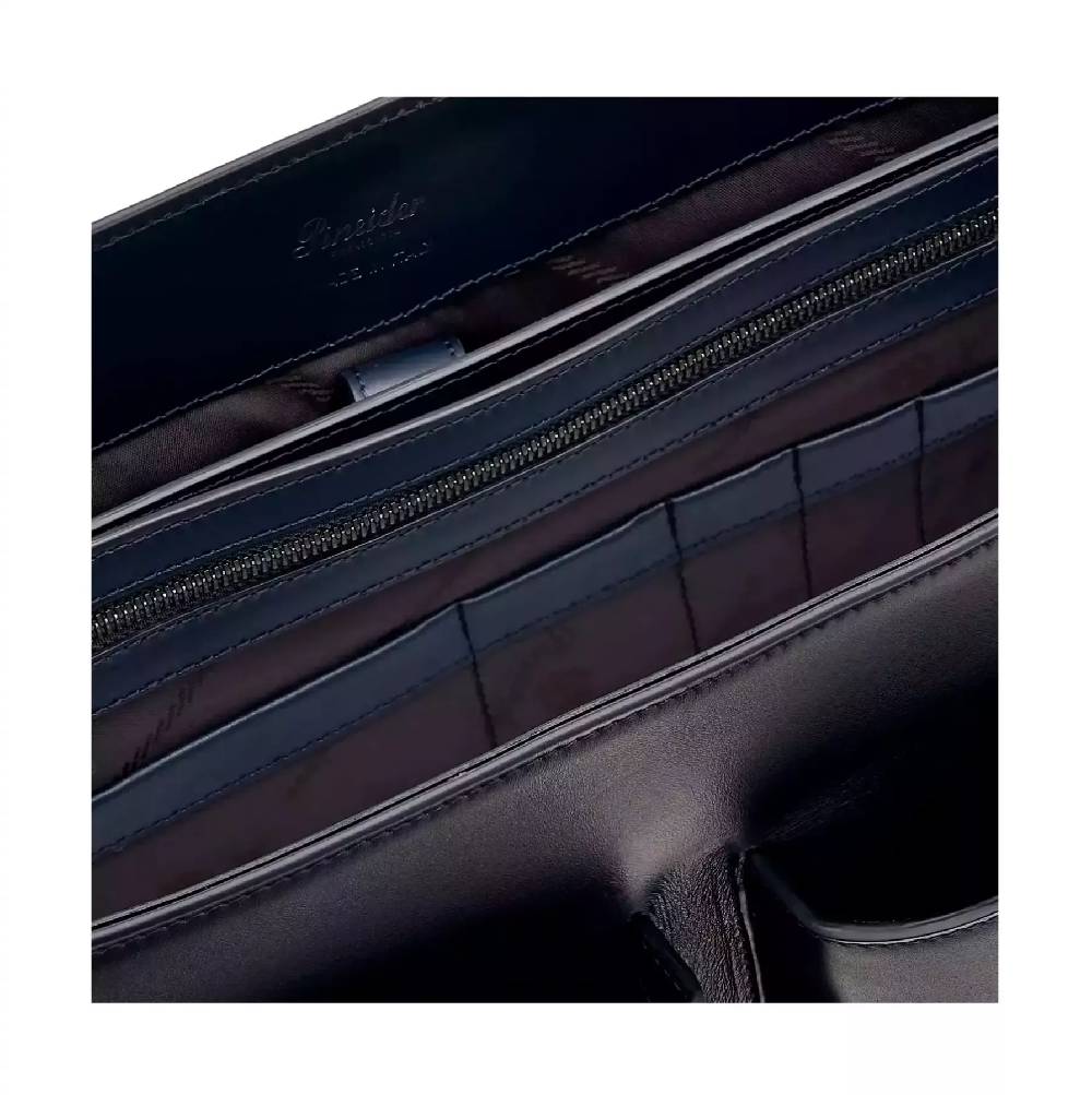 Pineider Double Briefcase in Metro Smooth Convenienza