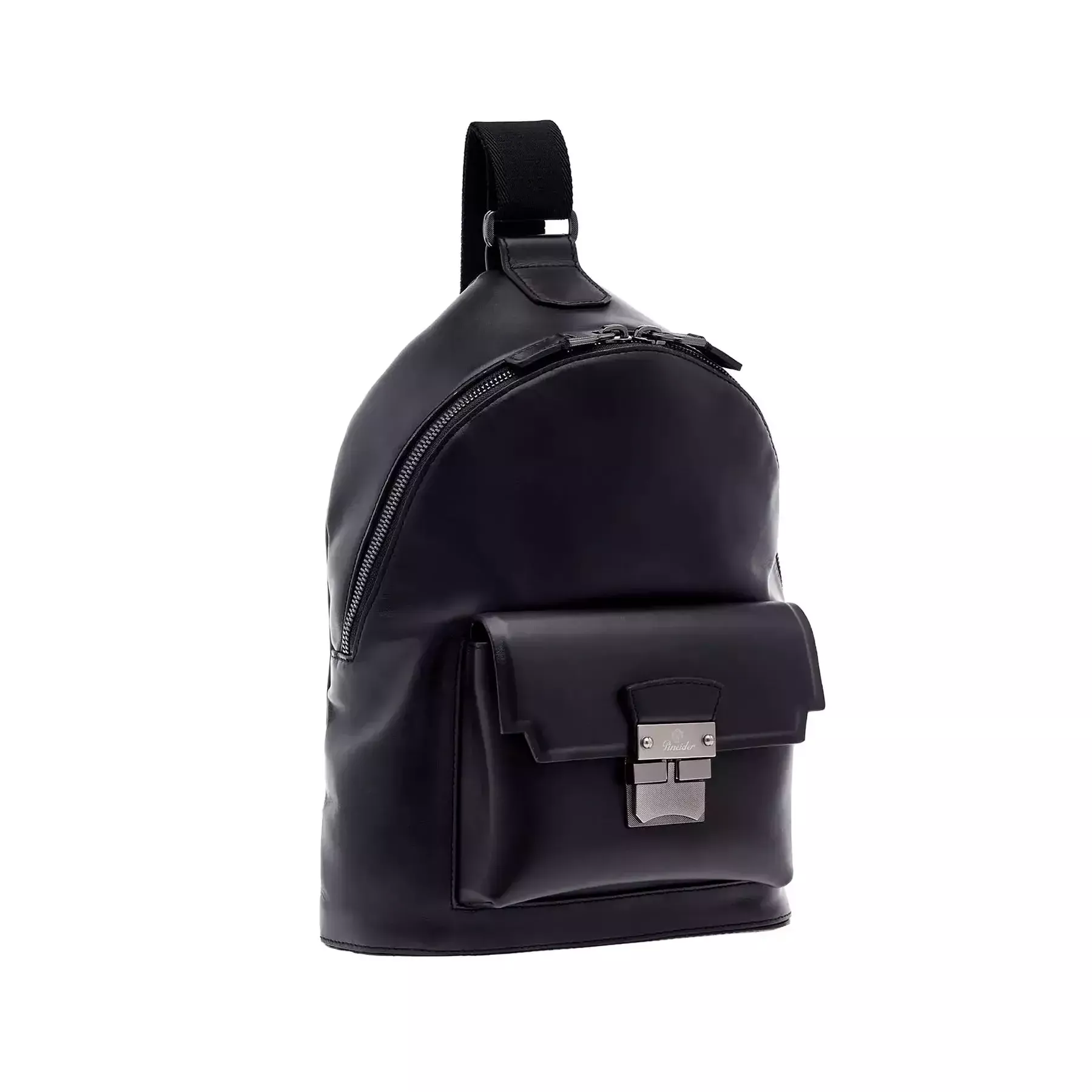 Pineider Sling Bag in Metro Smooth Presa