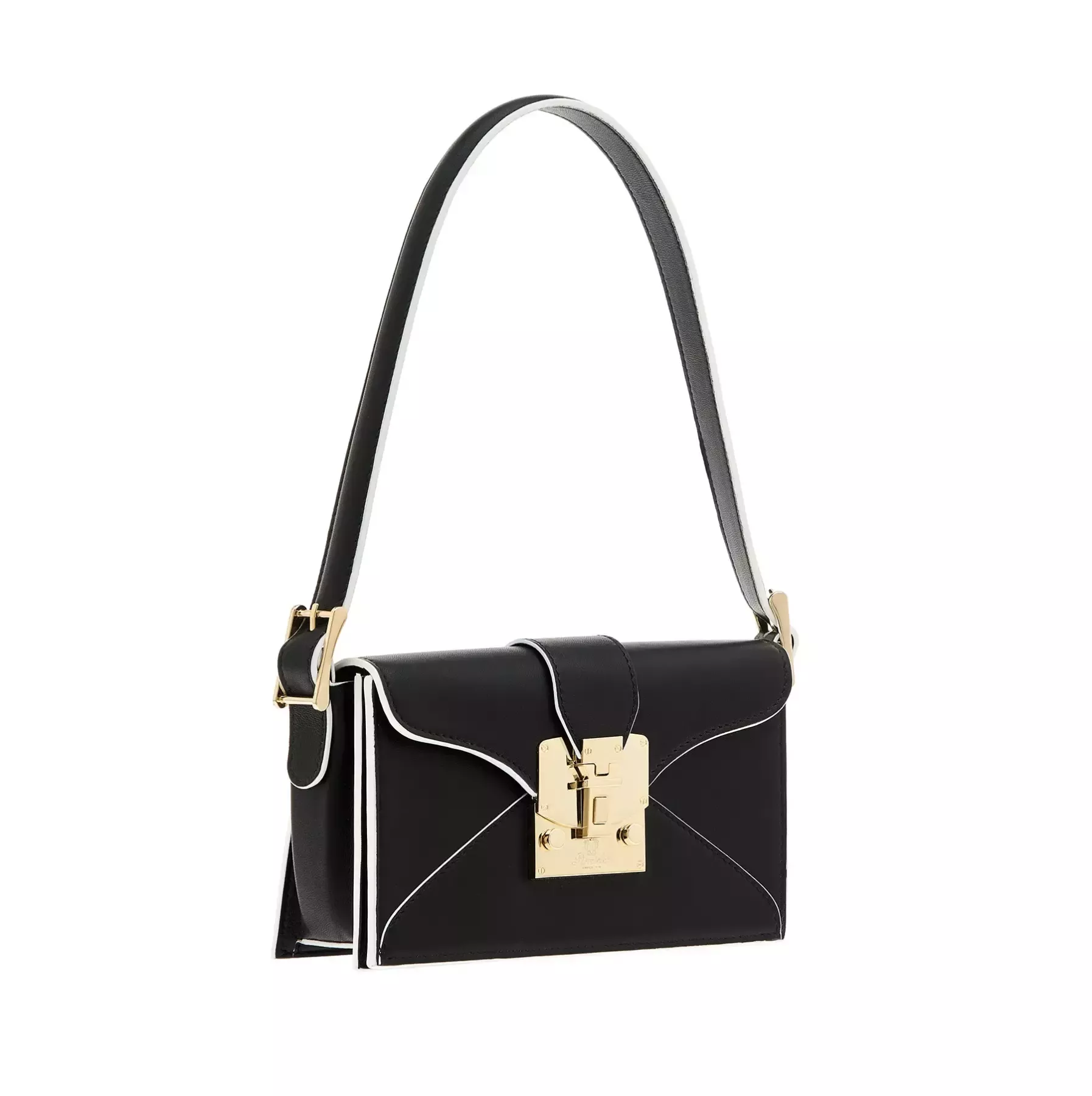 Pineider Borsa Envelope in Pelle Liscia Economico