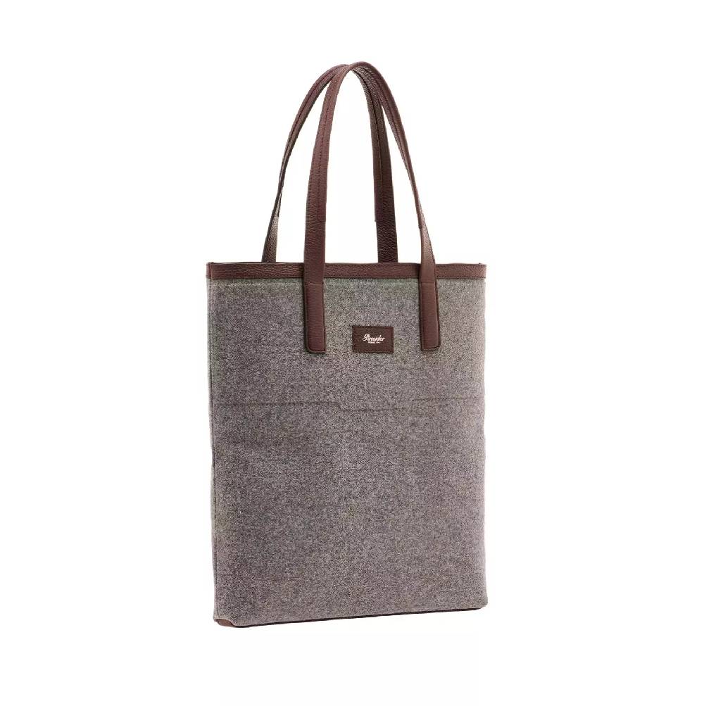 Pineider Museum Shopping Bag in Wool Pezzi Unici