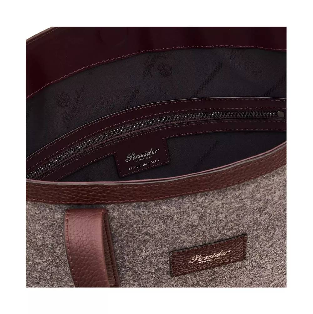 Pineider Museum Shopping Bag in Wool Pezzi Unici