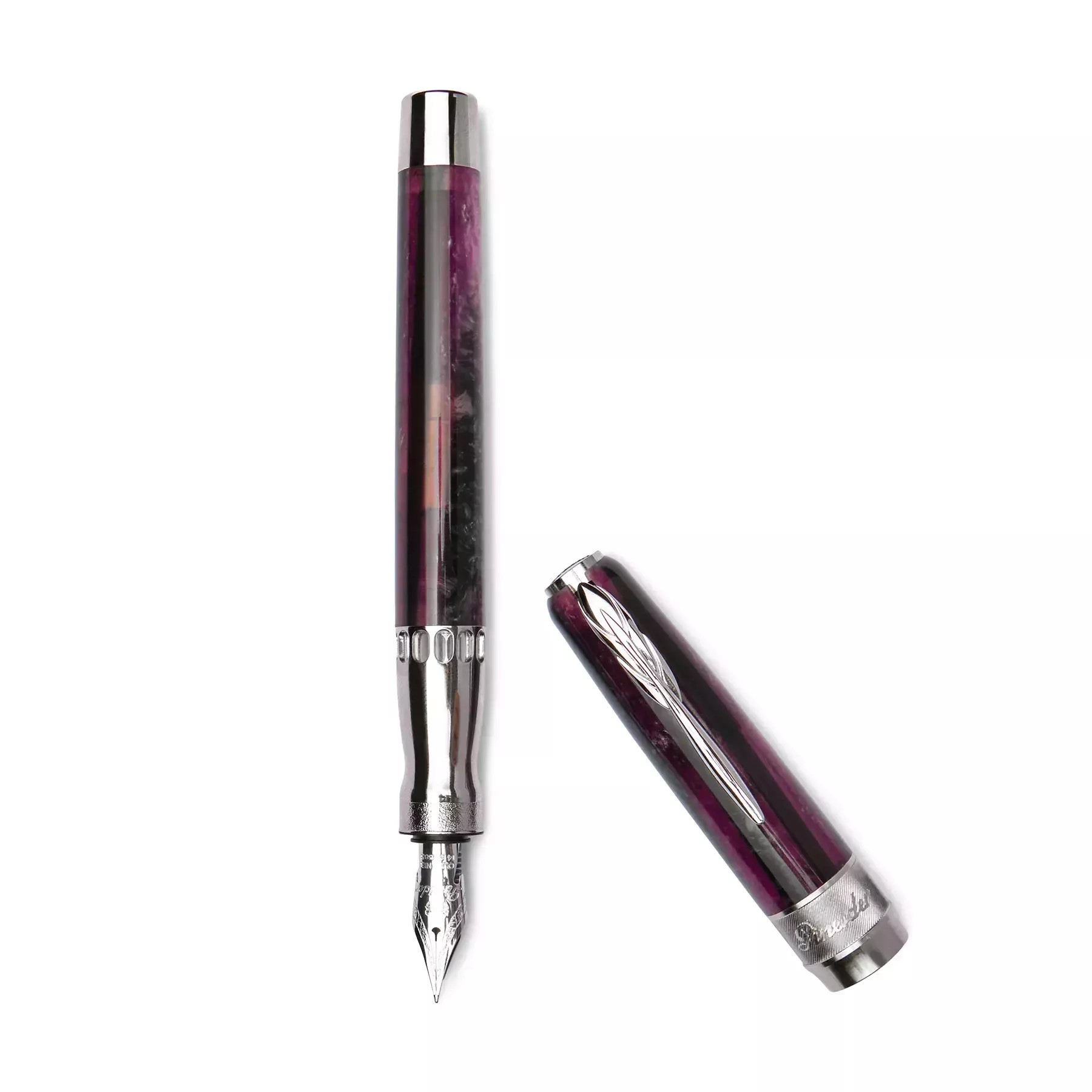 Pineider Penna Stilografica Arco Deep Purple Shopping Online