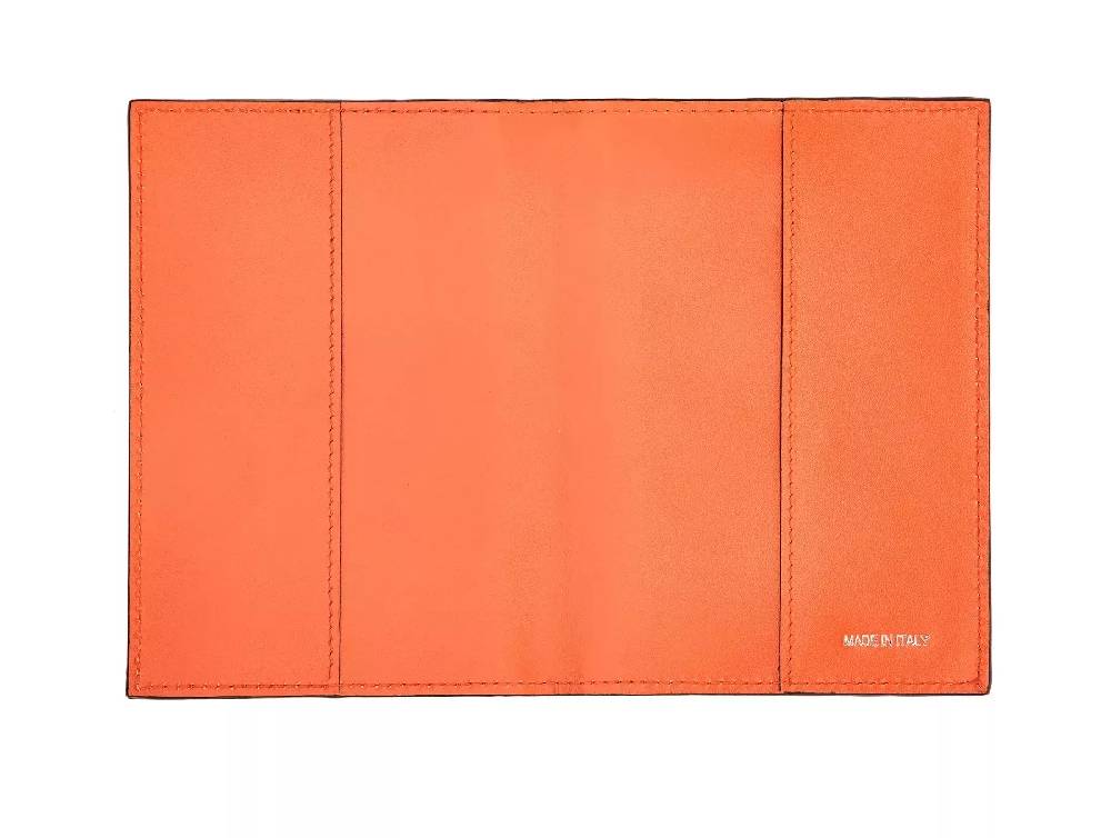 Pineider Porta Passaporto in Mini-Embossed Vendita Economica