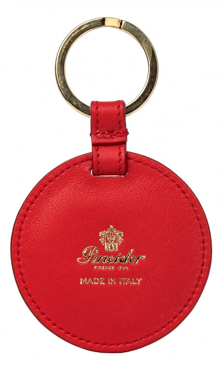 Pineider Portachiavi con Cuore in Pelle Spedizione Gratuita