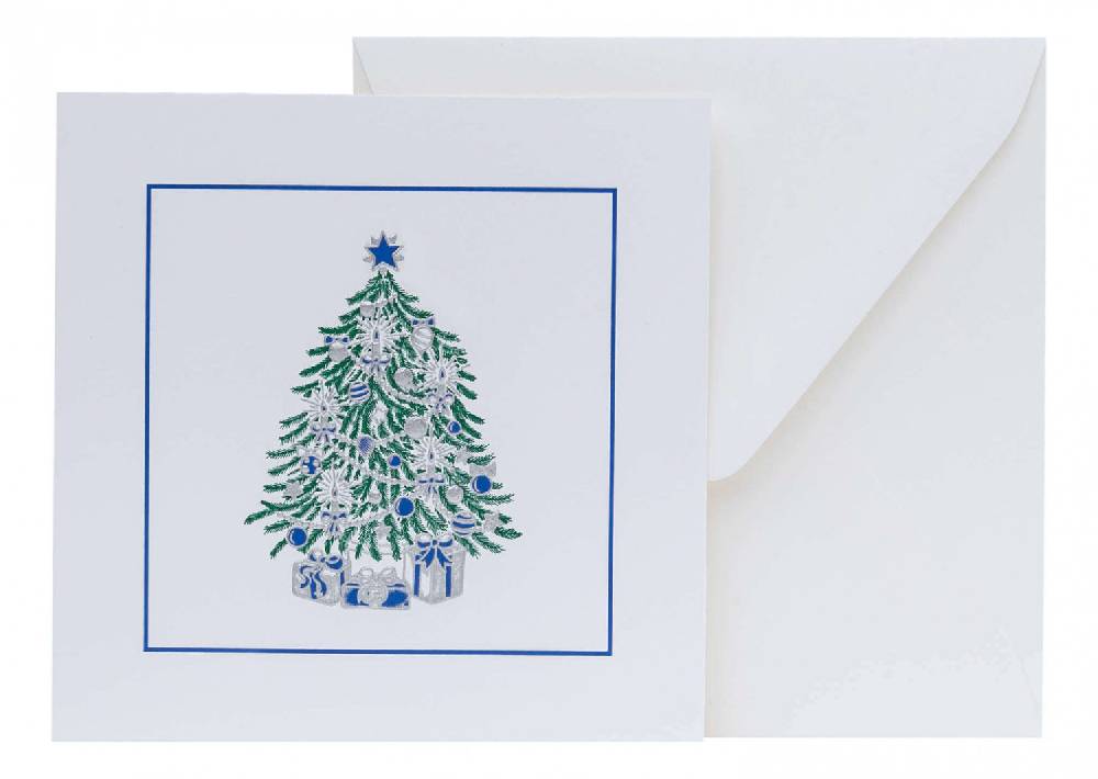 Pineider Christmas Box mix carte e buste Consegna Veloce