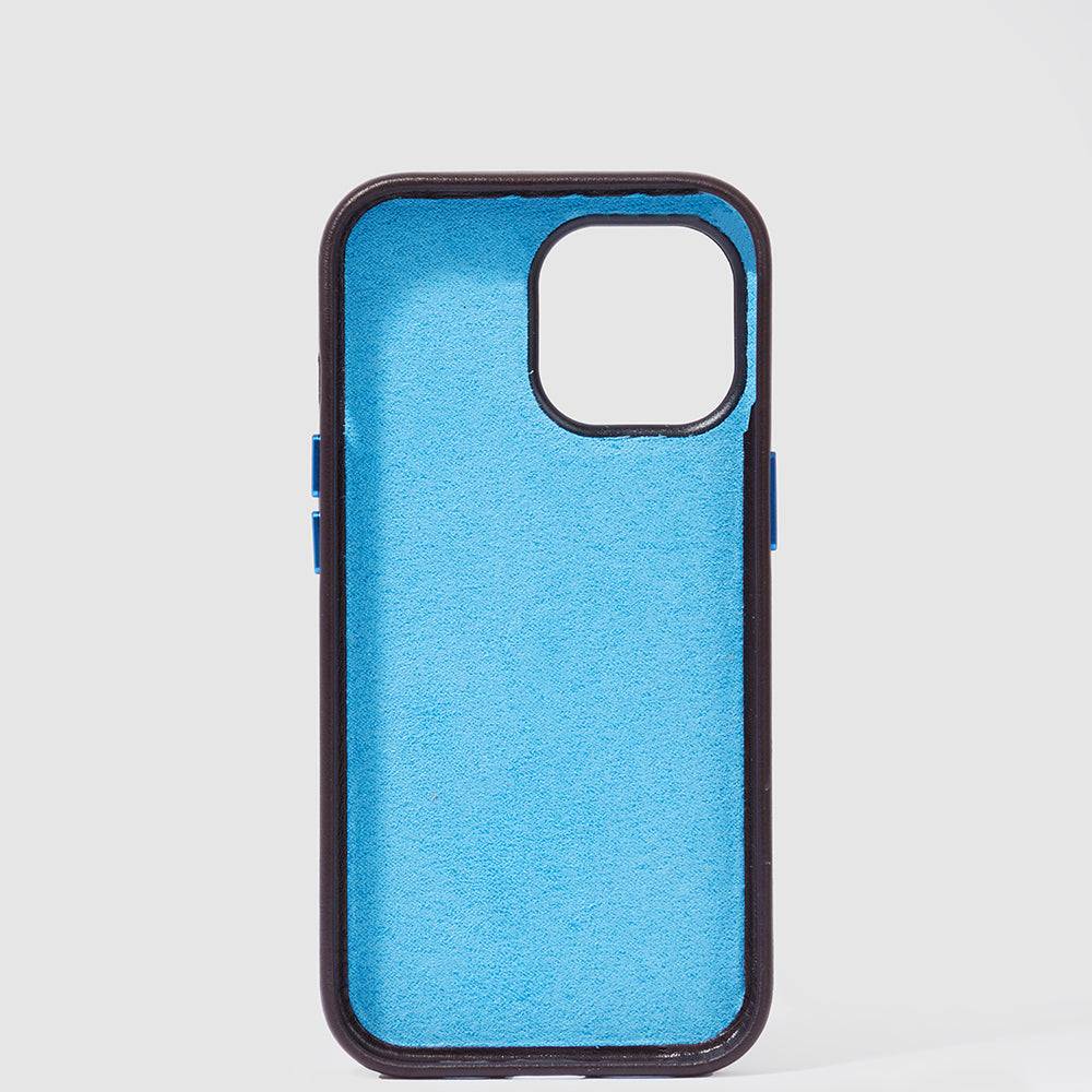 Piquadro Leather case for iPhone® 15 Pro with 6,1” display In Saldo