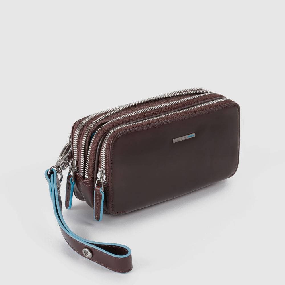 Piquadro Case with three dividers and removable wrist strap 2025