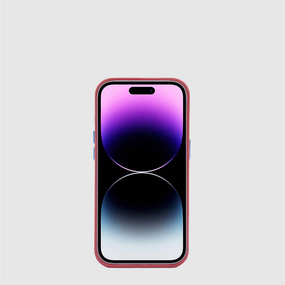 Piquadro Leather case for iPhone® 14 Pro with 6,1” display Nuovo