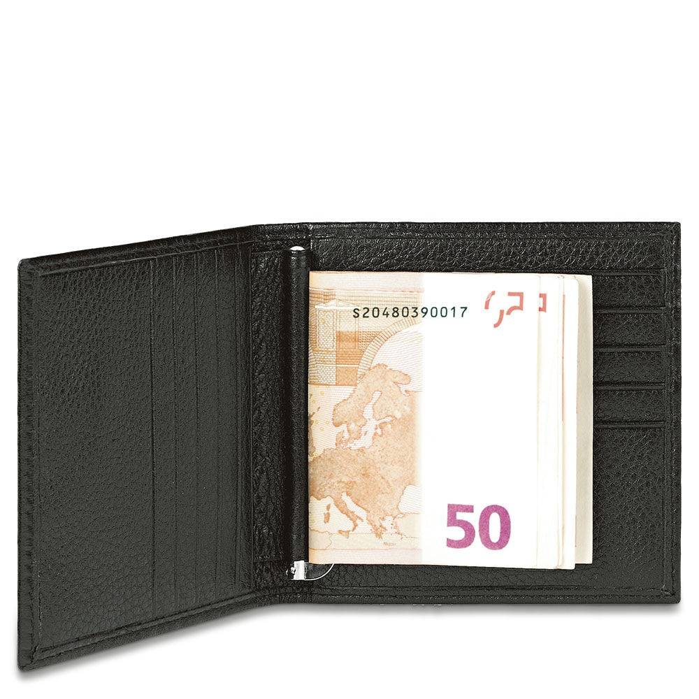 Piquadro Men’s wallet with money clip Consegna Veloce